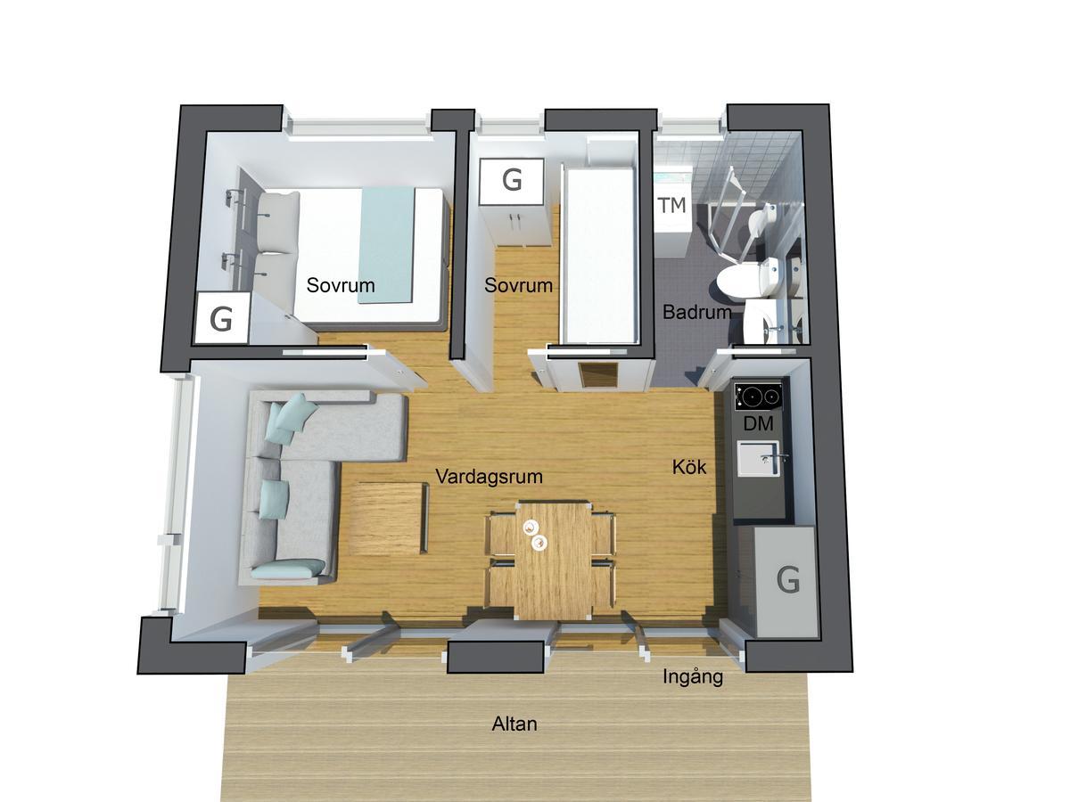 Kostergarden Apartamento Sydkoster Quarto foto